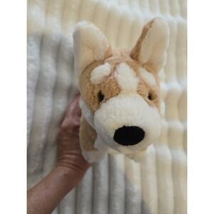 NWT Jellycat London Betty Corgi Dog Plush Stuffed Animal Retired 10.5" Tall